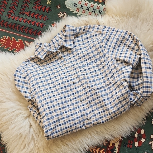 Plaid Button-Up Shirt - Picture 5 of 5